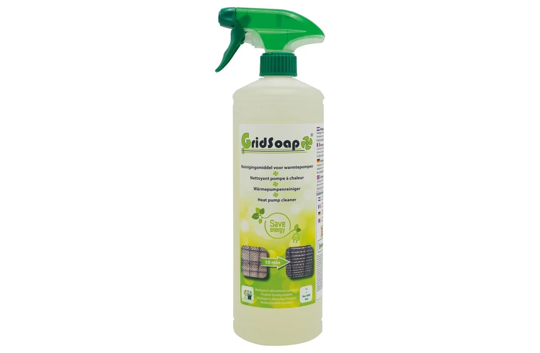 Grielzeep Gridsoap Grielzeep 1 Liter Met Handsprayer - Warmtepomp Reiniger