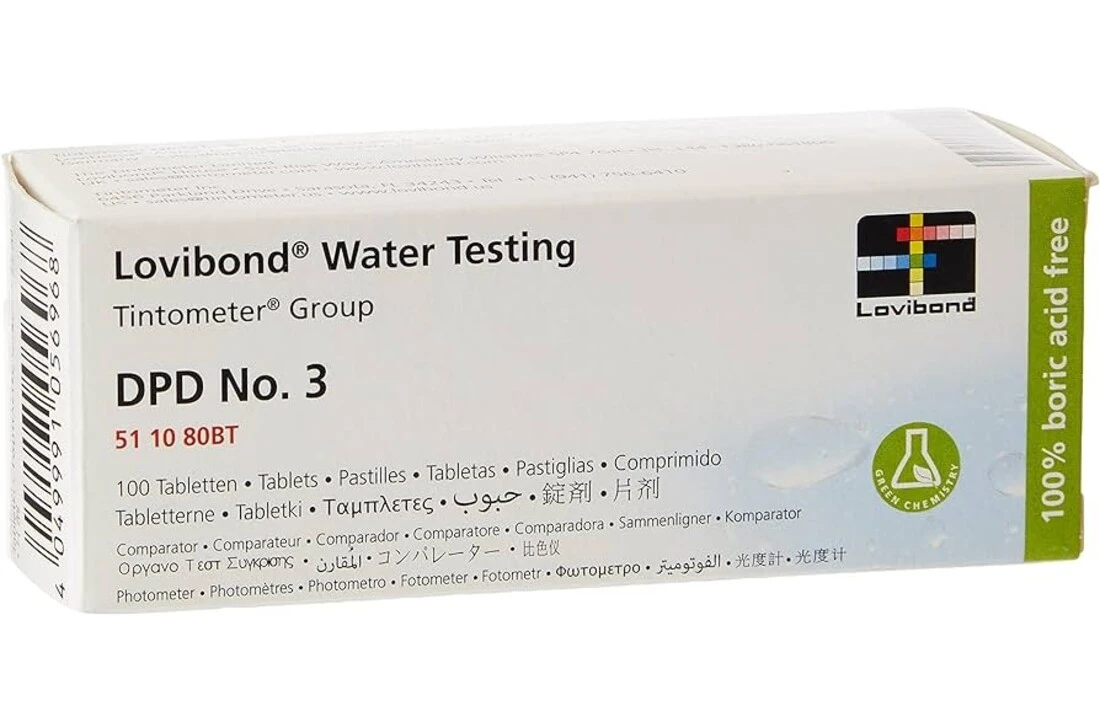 Lovibond Lovibond DPD 3 Navulling Reagens 250 Stuks - Afbeelding 4