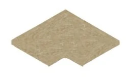 Terato BinnenhoekTandur Yellow Afgeronde Neus