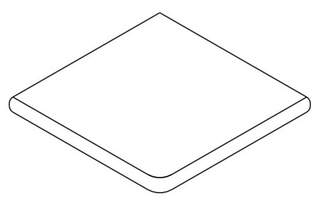 Terato Buitenhoek Black Granada Afgeronde Neus - Afbeelding 2