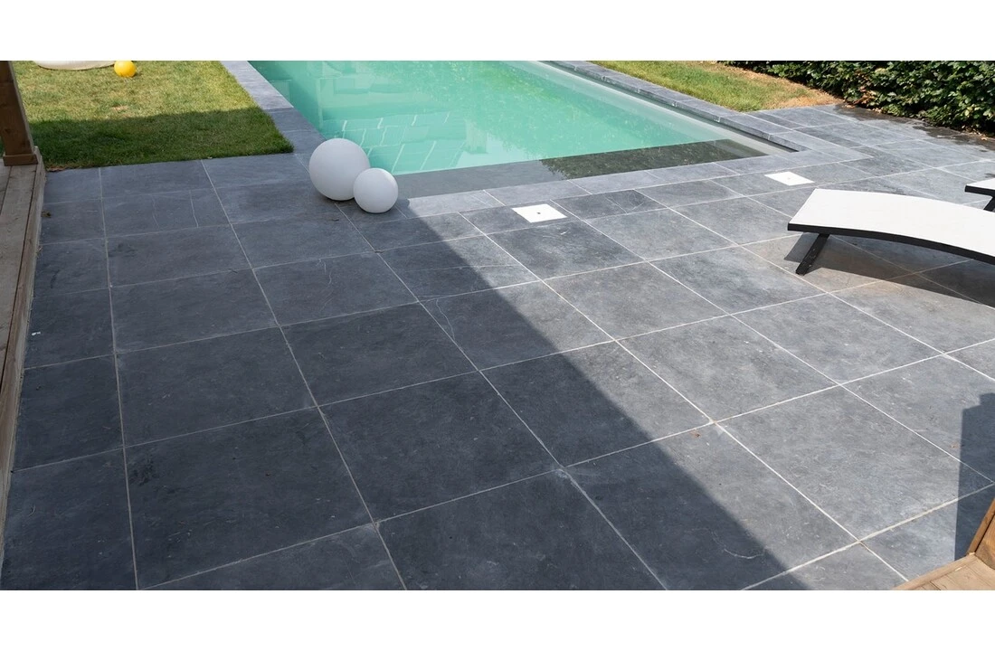 Terato Randsteen Rechte Neus - Asian Blue Geschuurd - Afbeelding 2