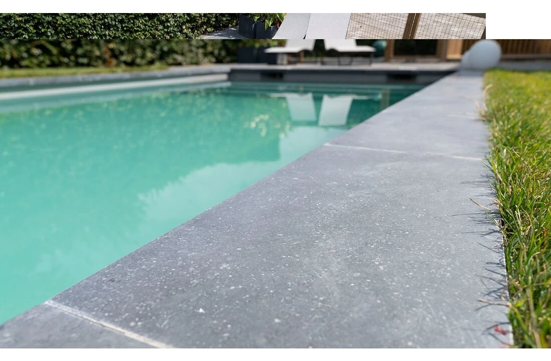 Terato Randsteen Rechte Neus - Asian Blue Geschuurd - Afbeelding 4