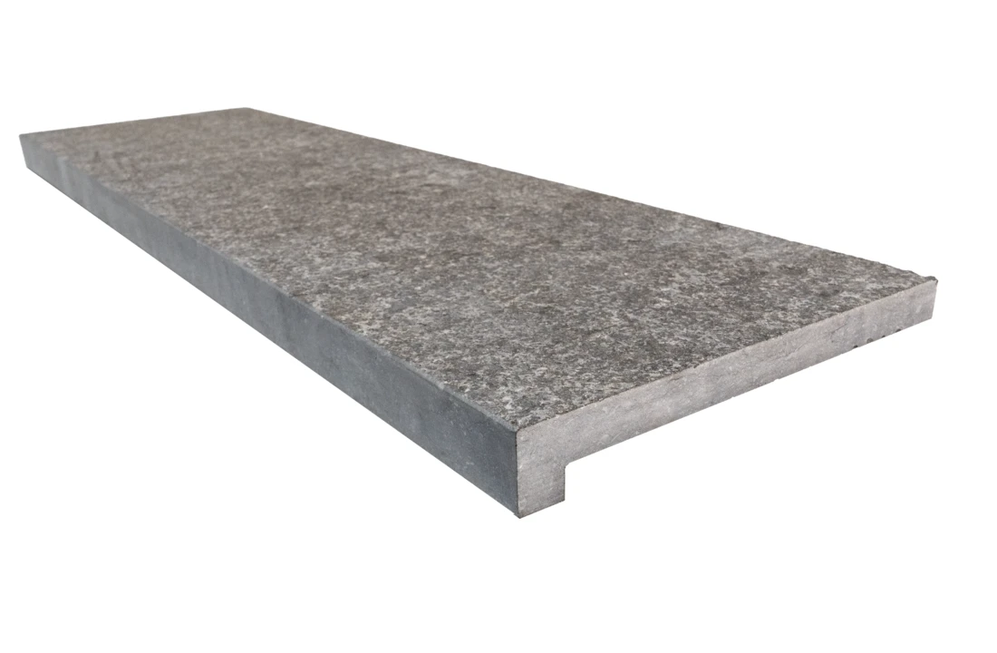 Terato Randsteen Rechte Neus - Belgische Blauwe Hardsteen Gebrand