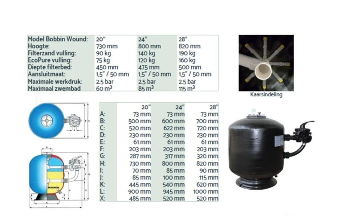 Waterco Waterco Blackline Sidemount 24 - Afbeelding 2