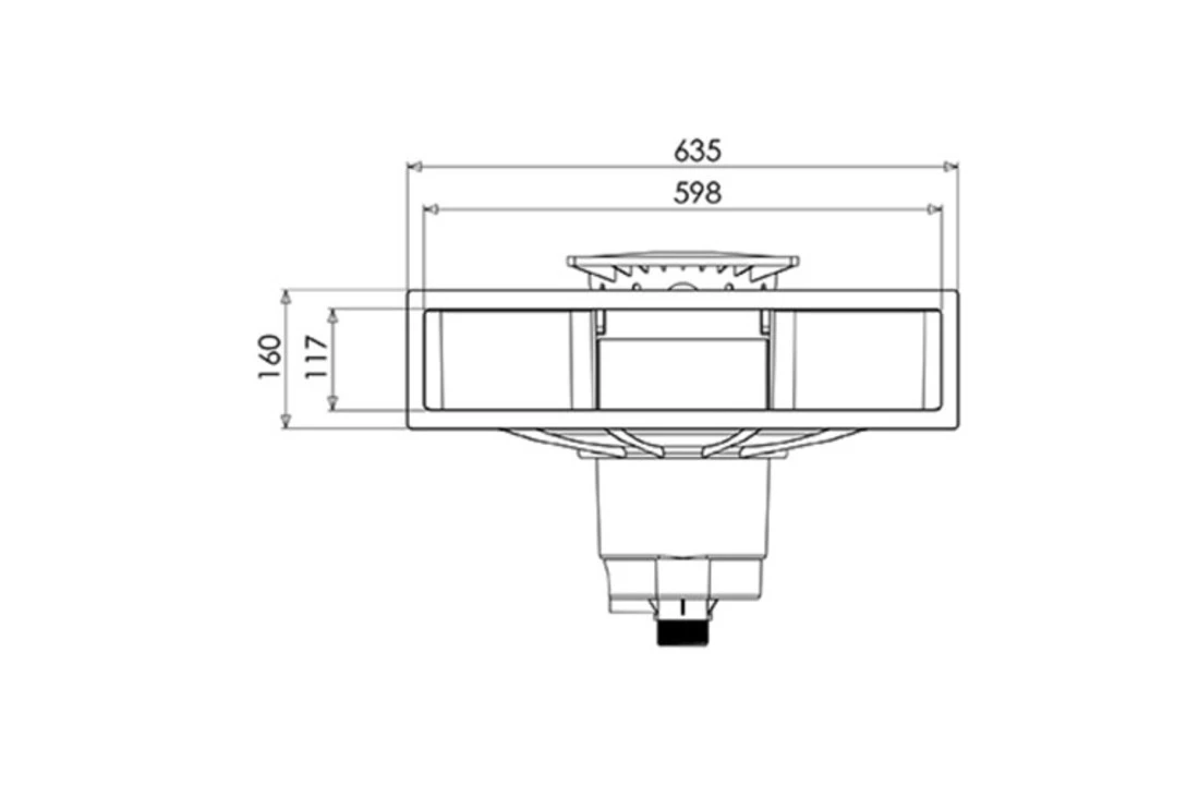 Weltico Weltico Skimmer A600 Hoogwaterlijn Grijs Foliebaden - Afbeelding 3